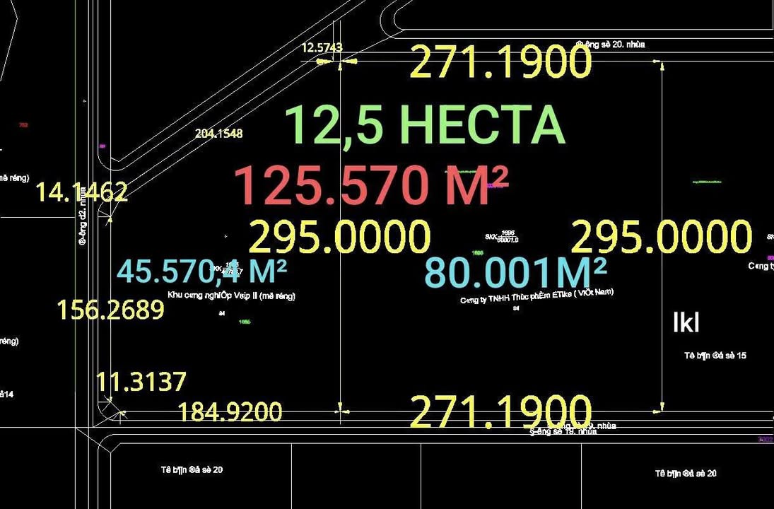 Đất nền KCN VISIP 2A Bình Dương 12,5ha - Đầu tư sinh lời hấp dẫn!