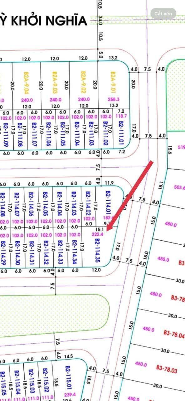 Đất nền góc FPT City Đà Nẵng 222m² giá 18 tỷ - Vị trí đắc địa, phù hợp đầu tư!