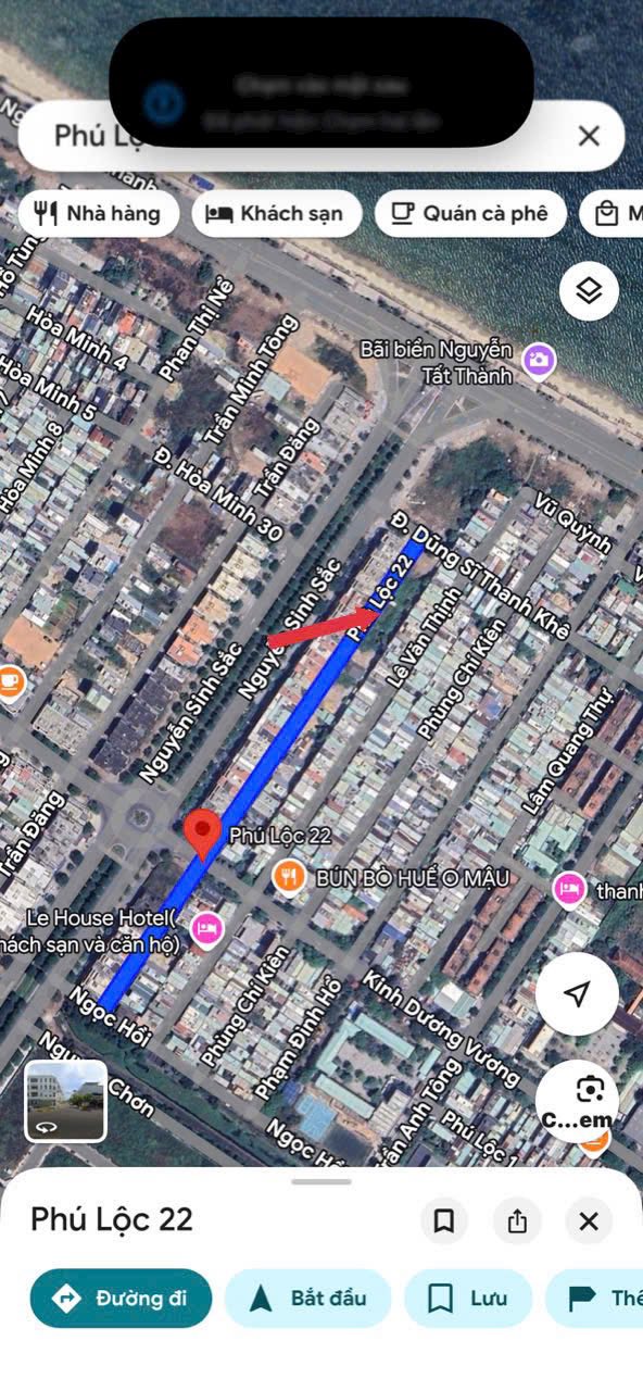 Đất nền mặt tiền Phú Lộc 22, Đà Nẵng - 7m ngang, gần biển chỉ 8 tỷ!