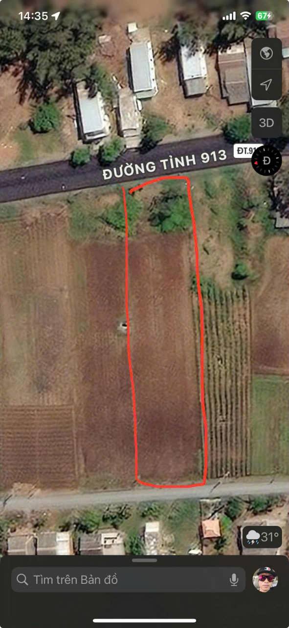 Đất mặt tiền QL53B, Trường Long Hòa, 1000m² - Giá chốt 2.4 tỷ, vị trí đắc địa cho đầu tư!