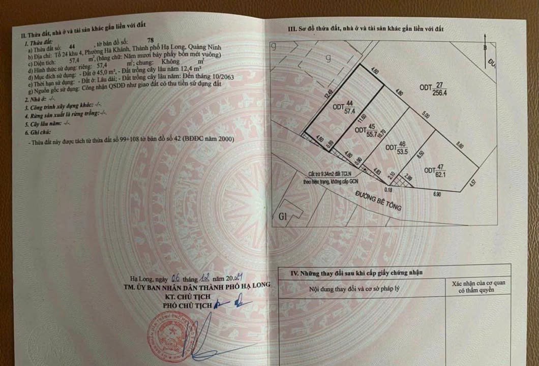 Đất nền Hà Khánh Hạ Long 57.5m² giá 830 triệu - Đầu tư sinh lời nhanh chóng!