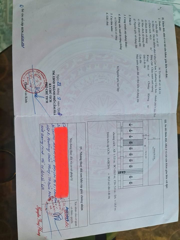 Đất nền Cẩm Phả, Cao Sơn 90m² giá 1.95 tỷ - Cơ hội đầu tư hiếm có!