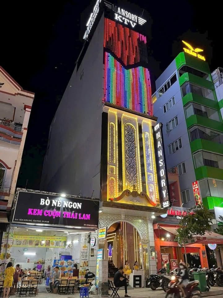 Cho thuê tòa nhà mặt tiền Tân Sơn Nhì, quận Tân Phú - Thiết kế nổi bật, phù hợp kinh doanh!