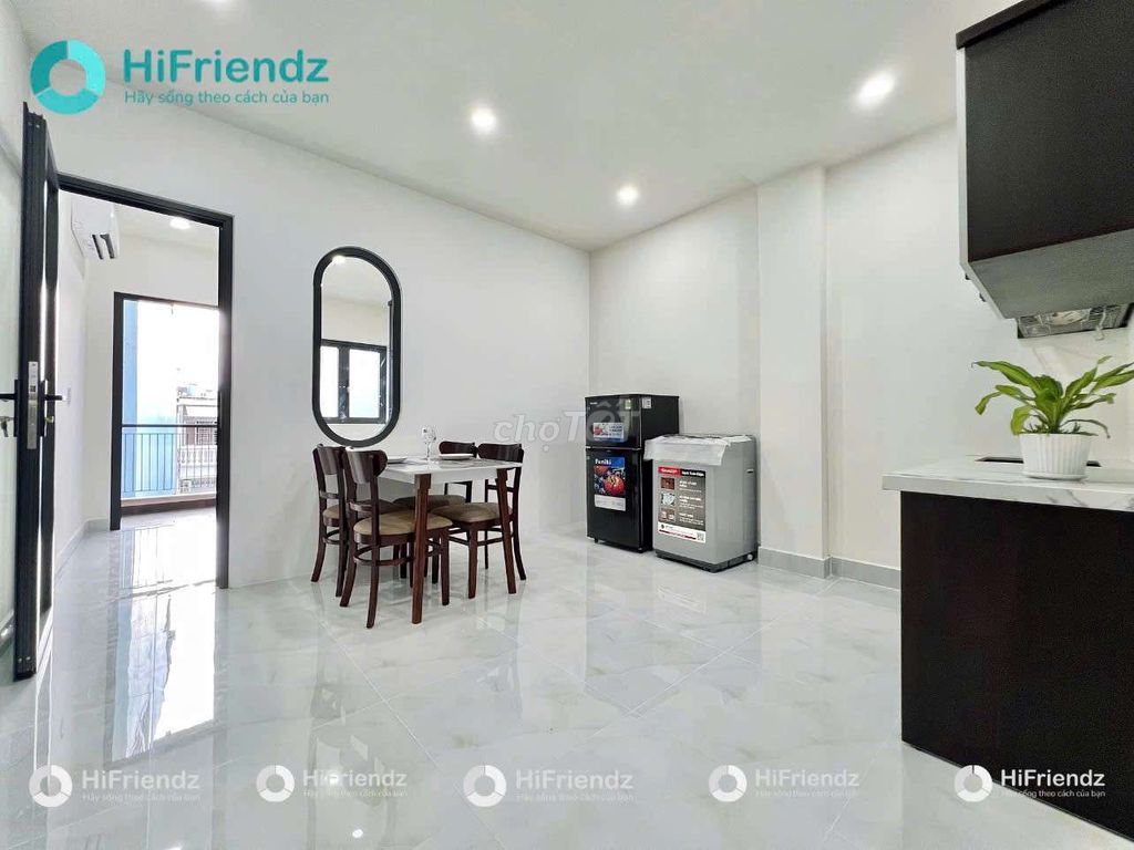 Căn hộ 1 phòng ngủ Đường Đinh Bộ Lĩnh 40m² giá 8.5 triệu - Không gian sáng tạo đầy cảm hứng!