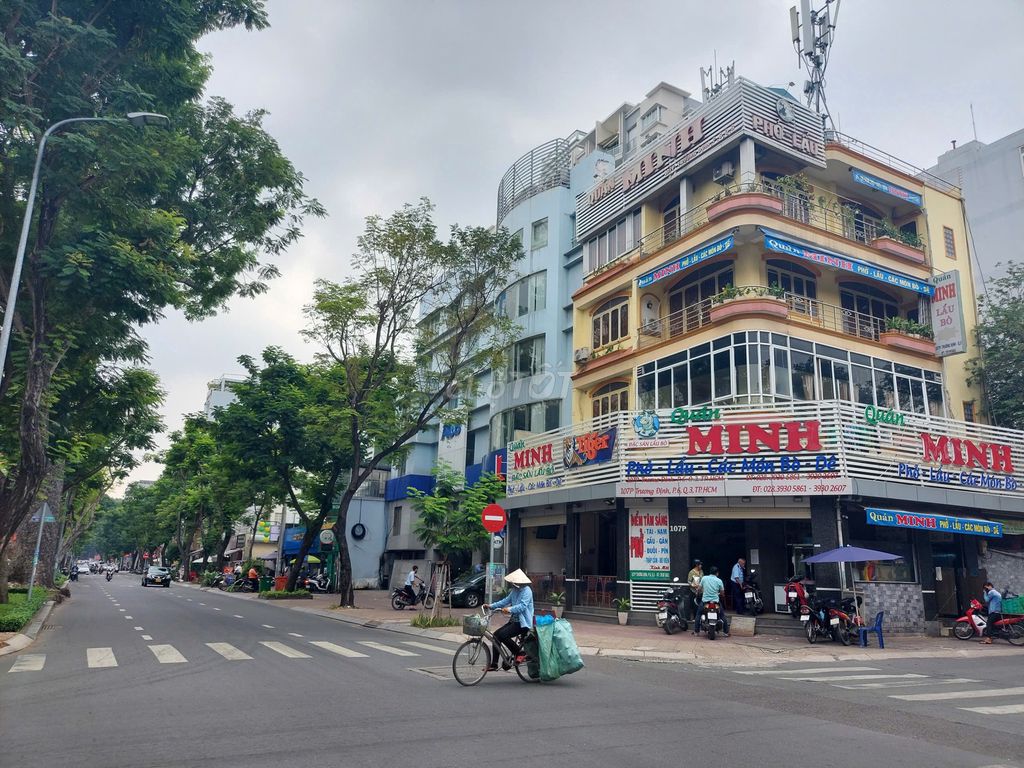 Góc 2 Mặt Tiền Đường 107P Trương Định Quận 3 - Diện tích 540m², Giá chỉ 180 triệu/tháng!