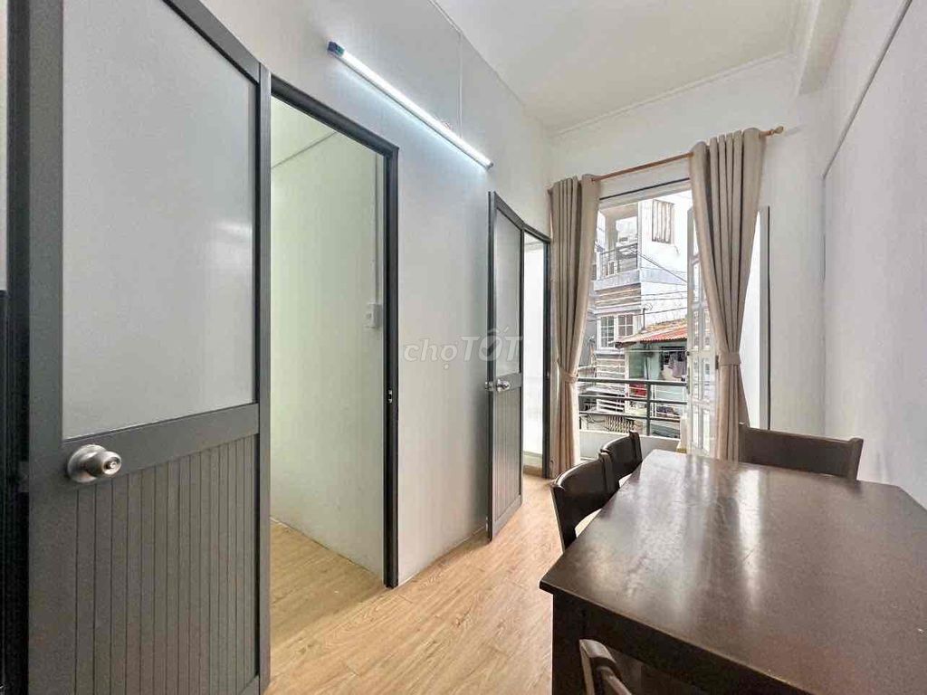 Căn hộ 2PN Nguyễn Cửu Vân 50m² giá 7.8 triệu - Full nội thất, gần Đại học