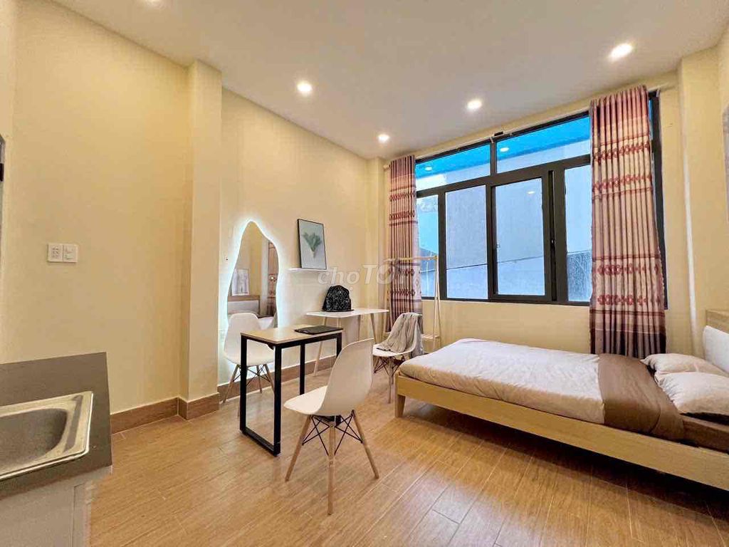 Căn hộ studio Nguyễn Trung Trực, Bình Thạnh 30m² giá 5.5 triệu - Nội thất mới 100%