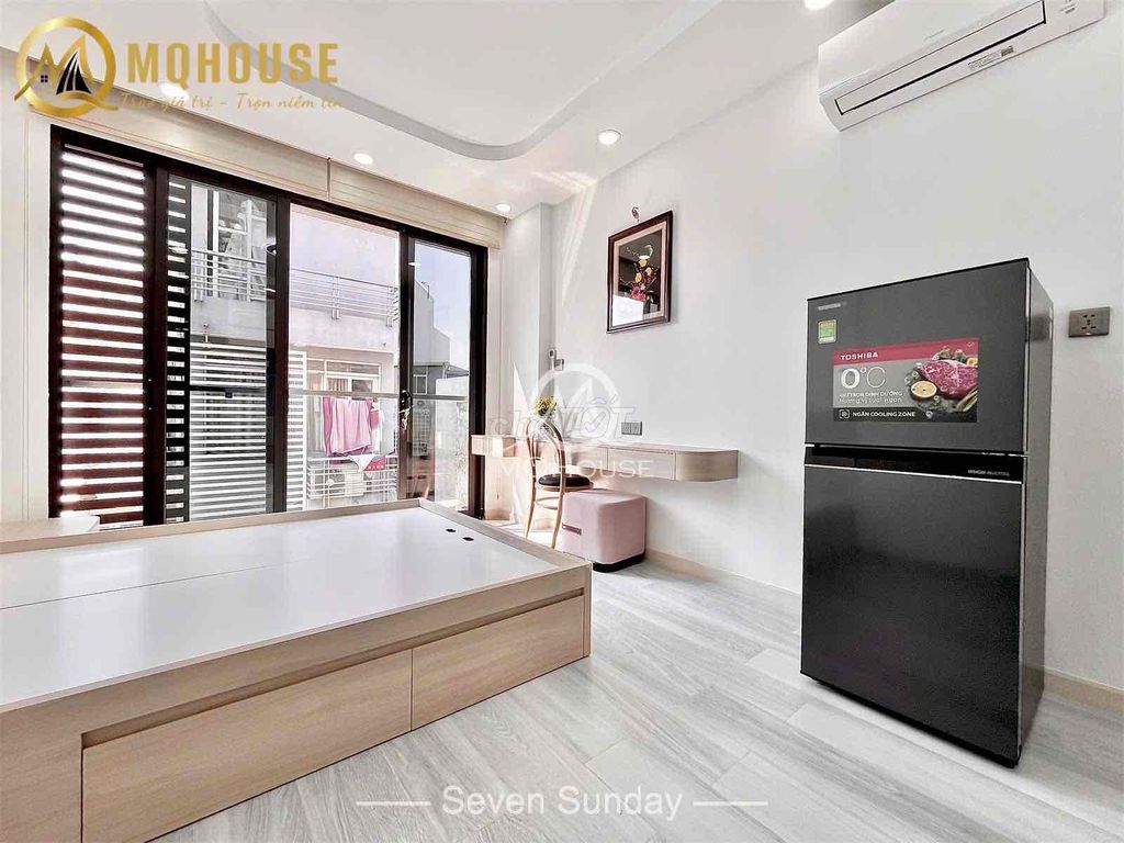 Căn hộ studio ban công 36m² Nguyễn Trọng Tuyển giá 7.8 triệu - An ninh 24/7!