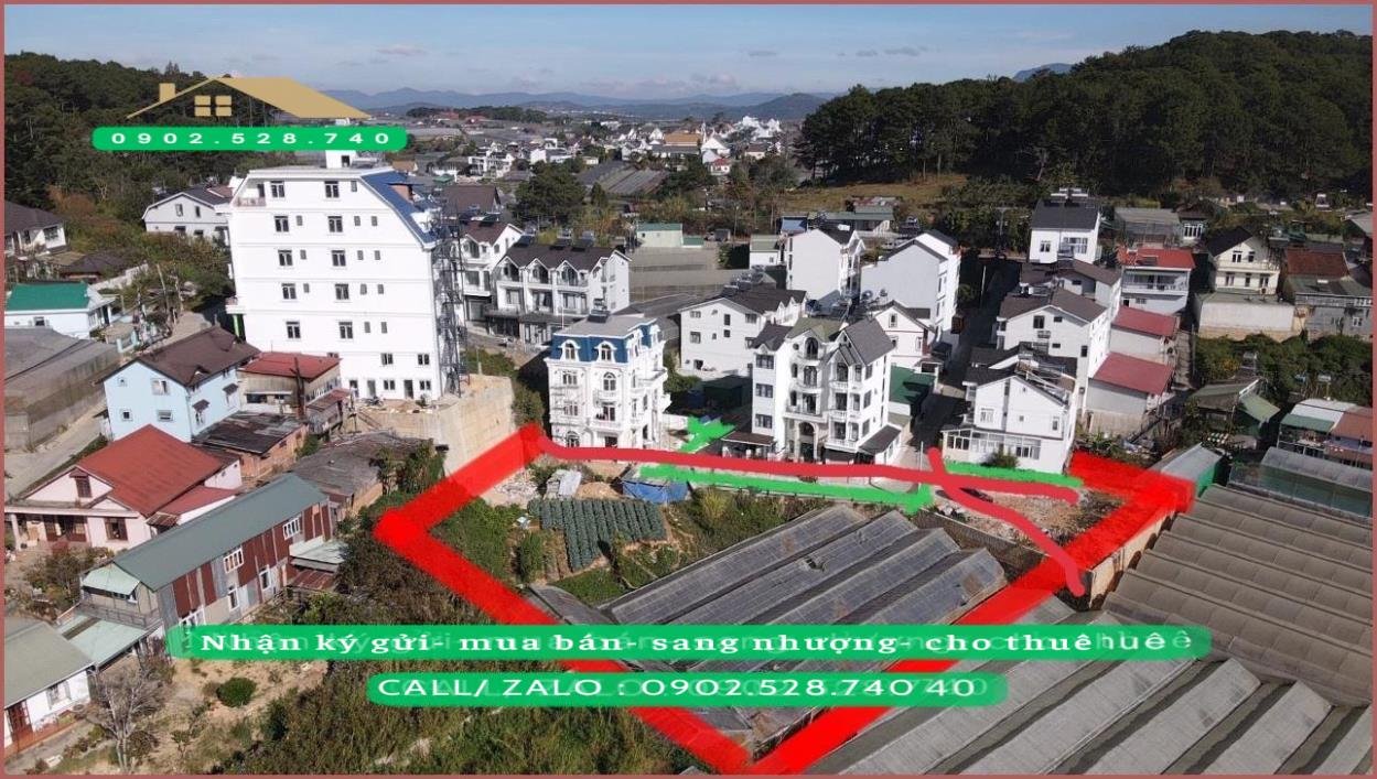 Bán lô đất 1030m² đường Nguyễn Đình Quân, Đà Lạt - Đất xây dựng lý tưởng!