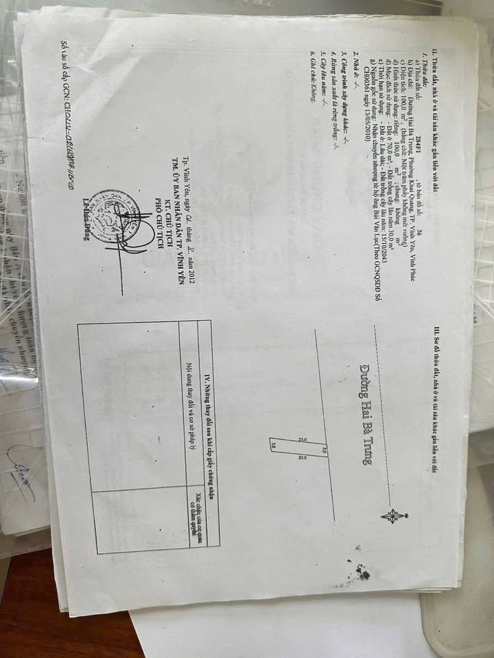 Đất kinh doanh mặt đường Lạc Long Quân, Vĩnh Yên 100m² giá 7.3 tỷ - Tiềm năng sinh lời cao!