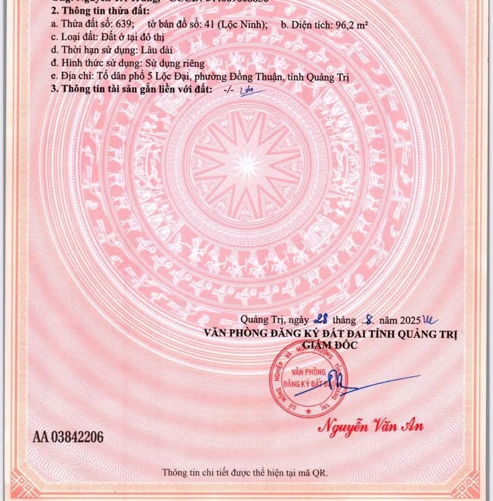 Đất nền mặt tiền đường Ỷ Lan, Lộc Ninh 96,2m² giá 1 tỷ - Đầu tư sinh lời tuyệt vời!