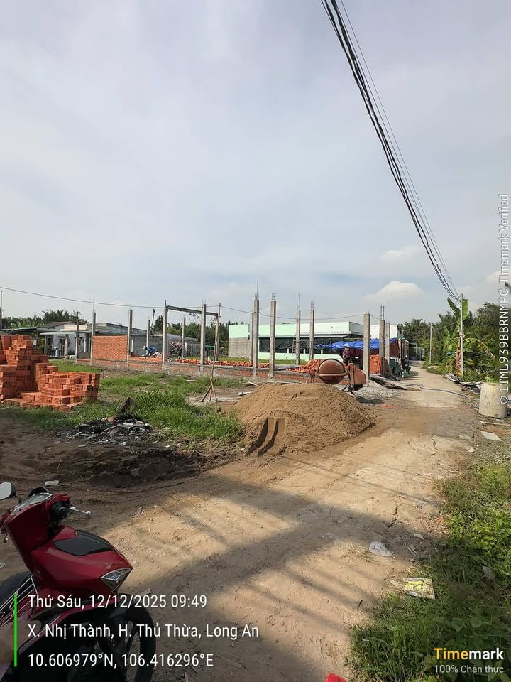 Đất nền Ấp 3 Nhị Thành, Thủ Thừa 131m² giá 820 triệu - Đầu tư sinh lời ngay!