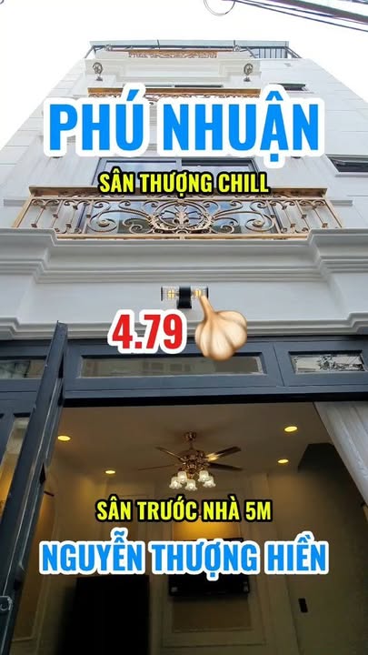Nhà phố Tân cổ điển 80m² tại Phú Nhuận - Full nội thất chỉ 4.79 tỷ!