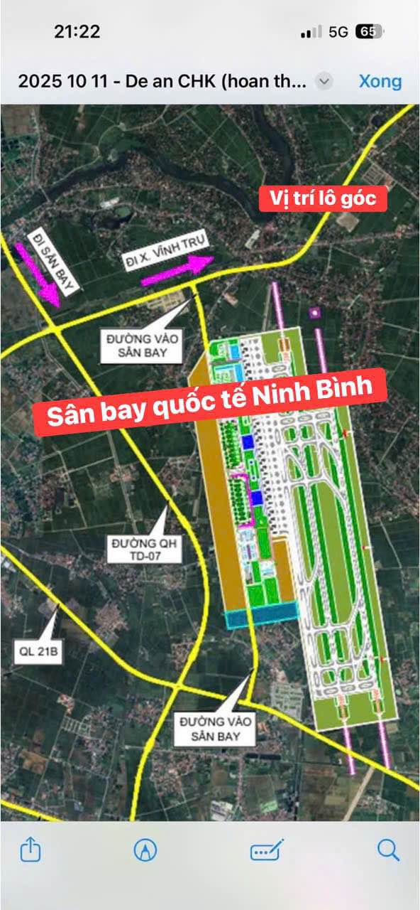 Đất lô góc Tràng An, Bình Lục 100m² giá 1.4 tỷ - Cơ hội đầu tư hấp dẫn!