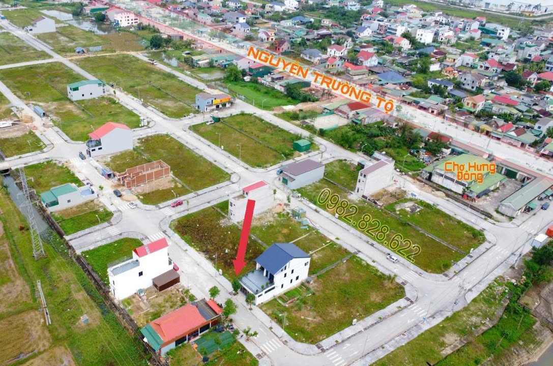 Đất đấu giá Hưng Đông Vinh 160m² giá thỏa thuận - Kích thước vàng kinh doanh tốt!