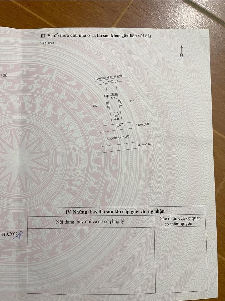 Đất ở Trừ Văn Thố, Bàu Bàng 103m² giá 2.25 tỷ - Sổ hồng trao tay ngay!