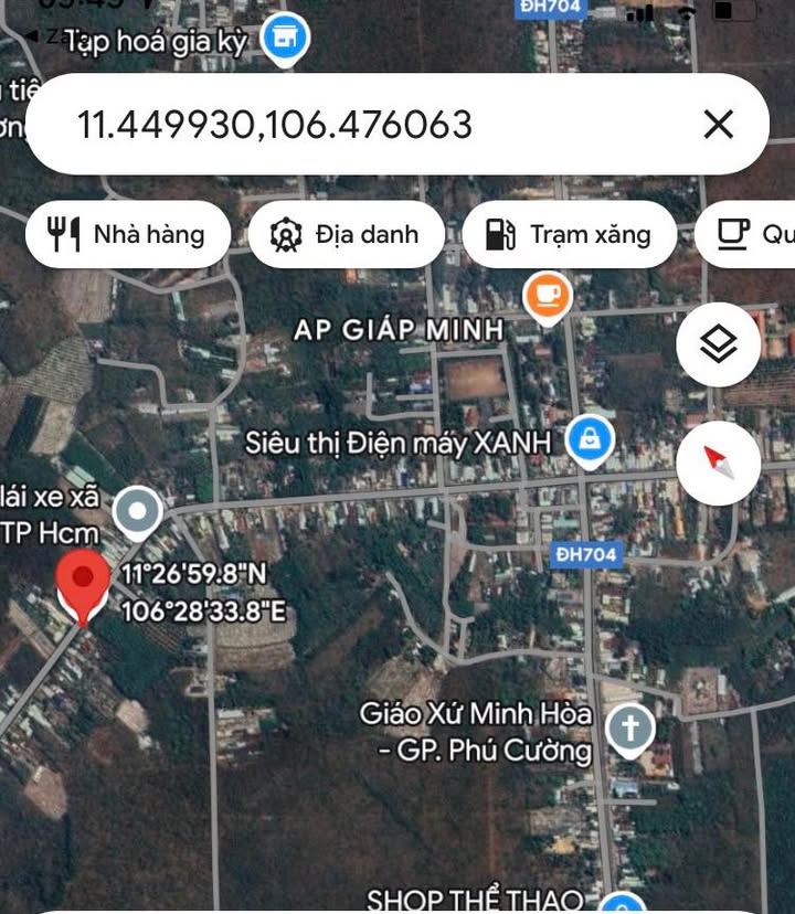 Đất nền đường ĐT 749B, Minh Hòa, 336m² giá 1 tỷ - Vị trí đẹp, kinh doanh thuận lợi!