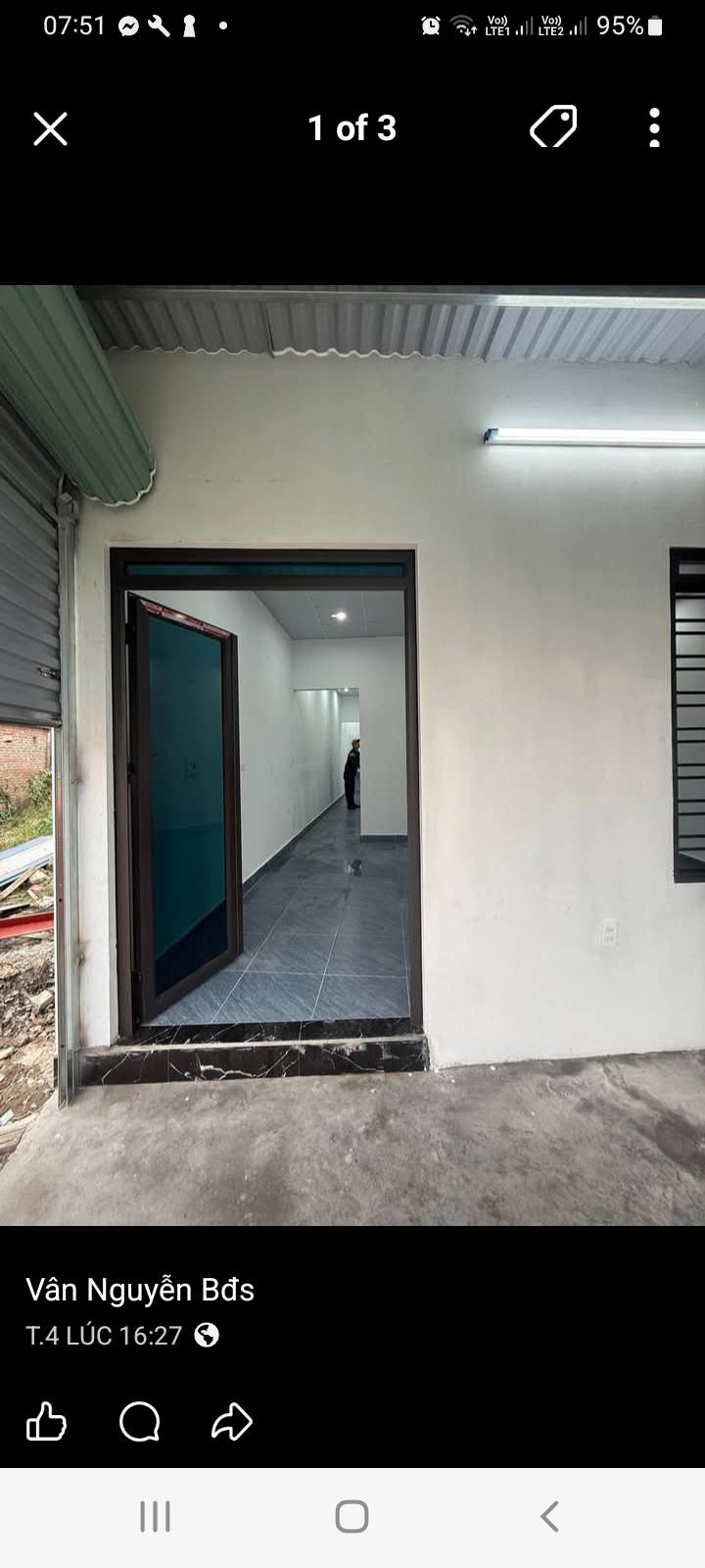 Nhà đẹp Thái Sơn An Lão 60m² - Sân riêng ô tô, giá bán đất!