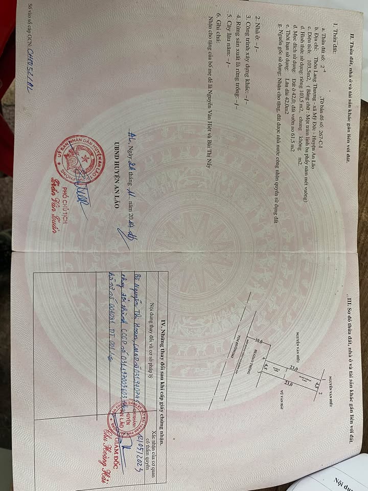 Đất nền mặt đường 362, xã Mỹ Đức, Hải Phòng 104m² - Giá tốt chỉ 2.6 tỷ!