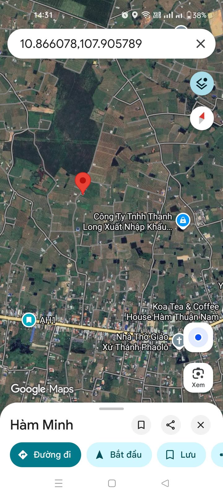 Đất nền Hàm Minh, Bình Thuận 2000m² giá 800 triệu - Lô góc 2 mặt tiền đẹp!