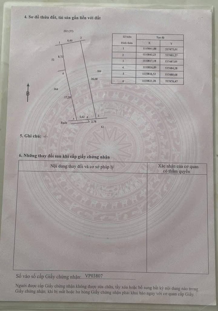Đất nền thổ cư phường Đông Thành, Vĩnh Long 173m² giá 380 triệu - Cơ hội đầu tư hấp dẫn!