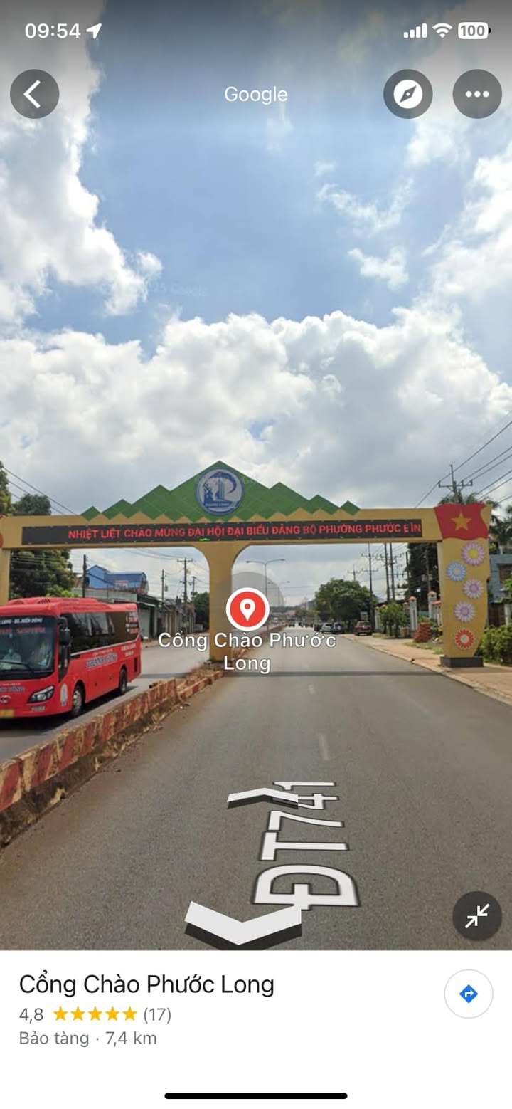 Đất mặt tiền ĐT 741, phường Phước Bình, 4050m² - Giá tốt, phù hợp làm nhà xưởng!