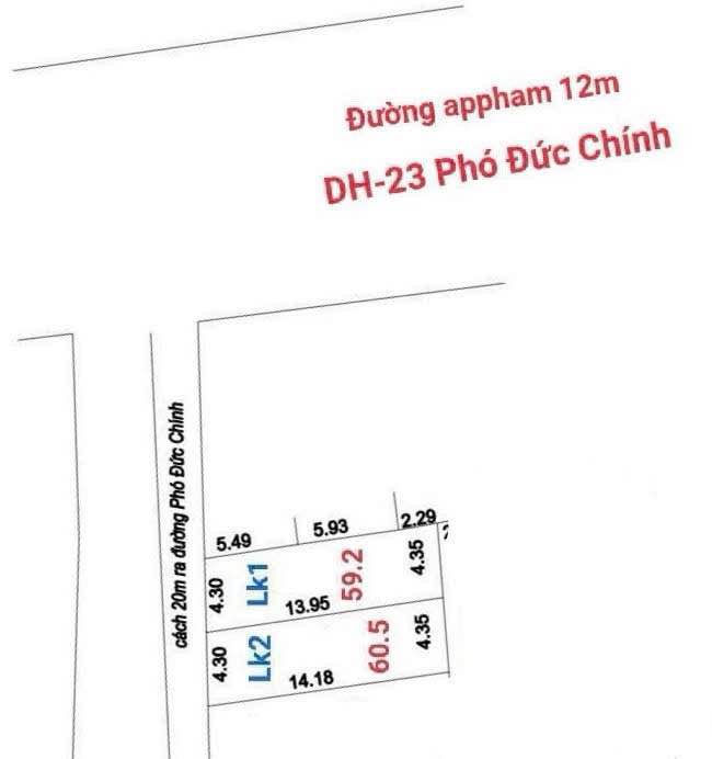 Đất nền Tân Tiến - Văn Giang 59,2m² và 60,5m² - Cơ hội đầu tư tuyệt vời!