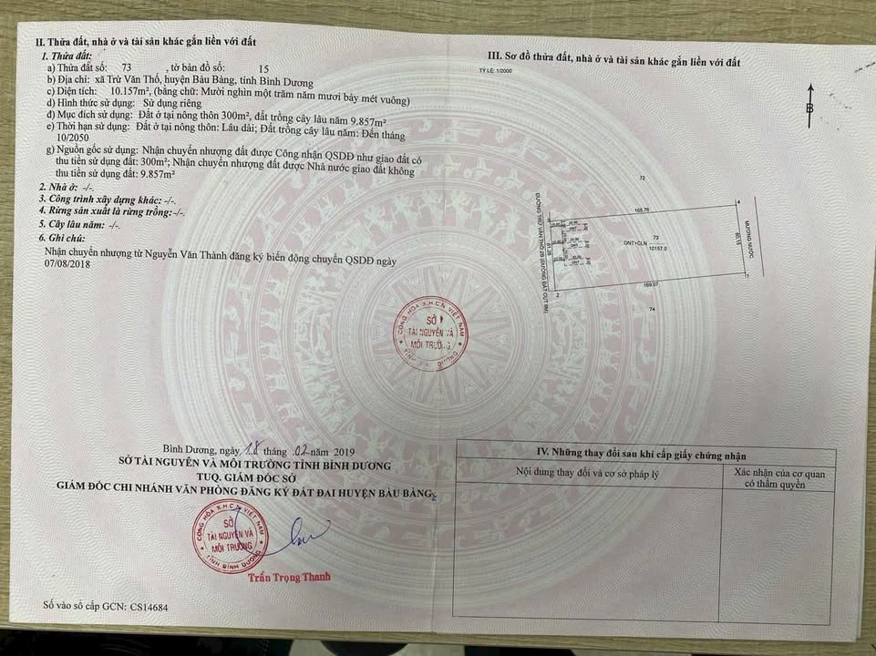 Đất nền 1 hecta Lai Uyên Bàu Bàng - Giá chỉ 1.5 triệu/m², đầu tư sinh lời!