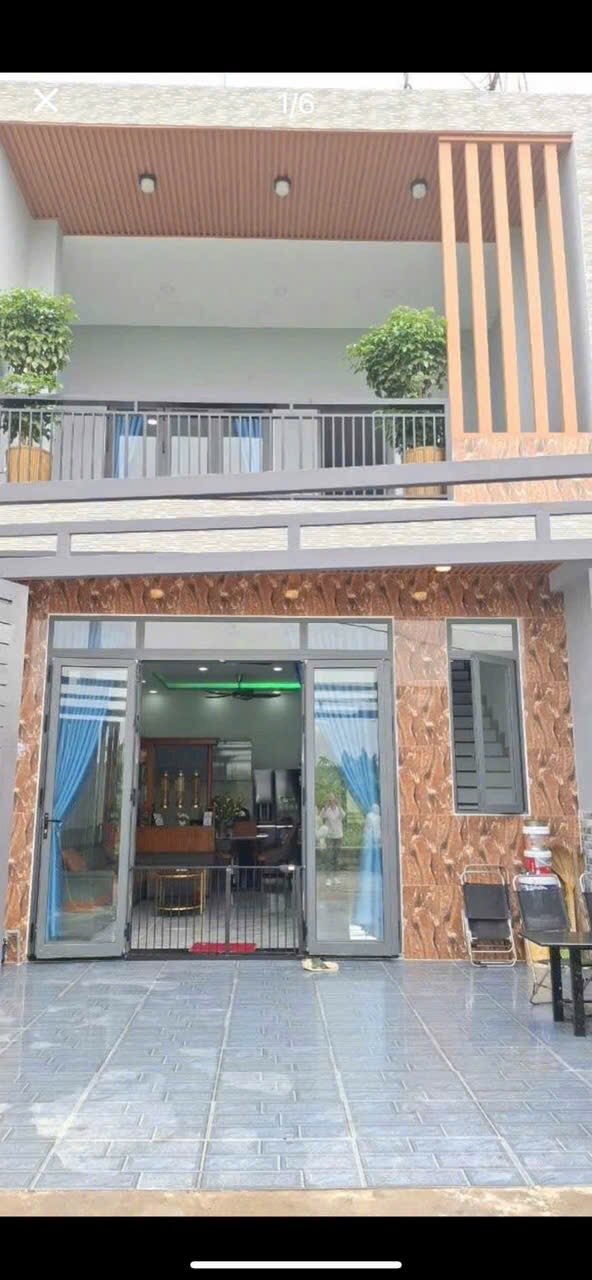 Nhà mặt tiền cầu Nhà Vuông, Bình Mỹ, Củ Chi 93.5m² giá 3.6 tỷ - Thiết kế hiện đại, tặng full nội thất!