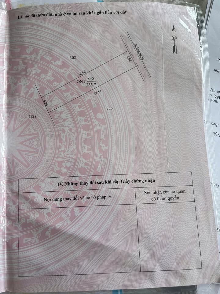 Đất nền 229m² tại Ấp Phước Đức B, Gò Dầu, Tây Ninh - Giá chỉ 1.4 tỷ, sổ đỏ chính chủ!