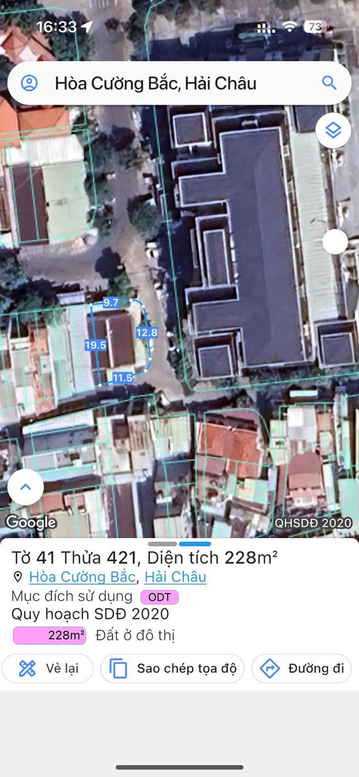 Lô đất 3 mặt tiền Hàn Thuyên, Hải Châu 228m² giá 28.6 tỷ - Đầu tư sinh lời ngay!