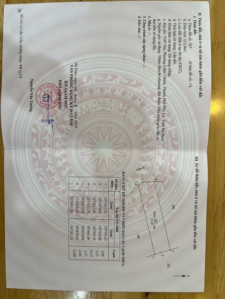 Đất nền TDP Thá, Liêm Chính, Phủ Lý 112m² giá 2 tỷ - Vị trí đắc địa, giao thông thuận tiện!