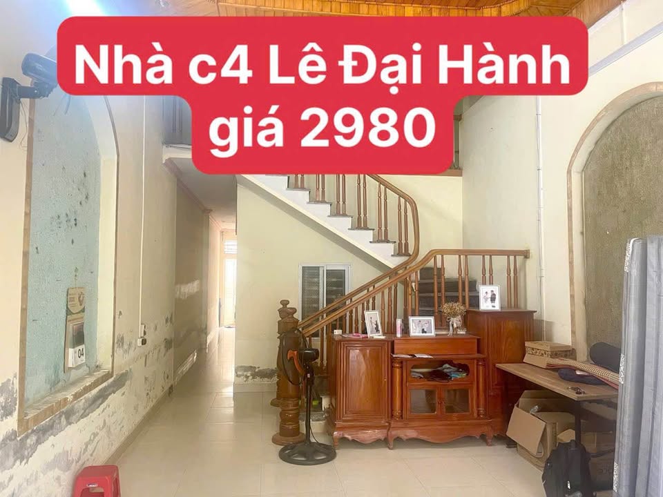 Nhà cấp 4 gác lửng Lê Đại Hành 112m² giá 2.98 tỷ - Vị trí đắc địa, an ninh tốt!
