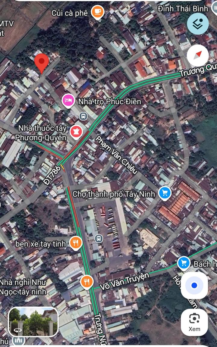 Bán đất đẹp trung tâm Phường 1, TP. Tây Ninh 744m² - Vị trí cực hiếm, đầu tư sinh lời!