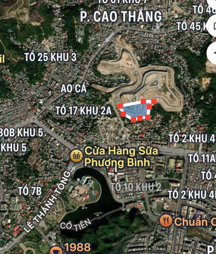 Đất tự xây biệt thự Đồi Ngân Hàng 330m² giá 23.1 tỷ - Sổ đỏ vuông vắn, view đẹp