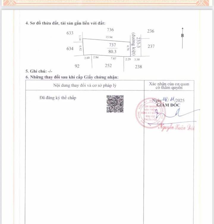 Đất liền kề Xuân Hoà, Vỹ Dạ 80m² giá 1.35 tỷ - Cơ hội đầu tư tốt!
