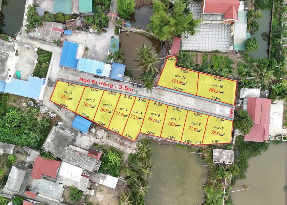 Đất nền Tiên Cường, Hải Phòng 70m² giá 600 triệu - Đầu tư sinh lời tuyệt vời!