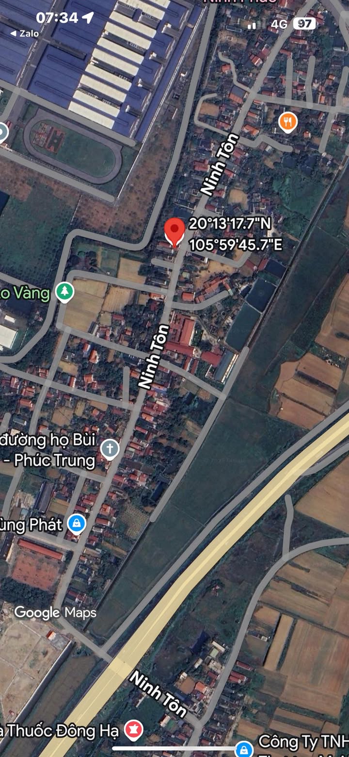 Đất mặt tiền đường Ninh Tốn, Ninh Phúc 62m² giá tốt - Đầu tư sinh lời ngay!