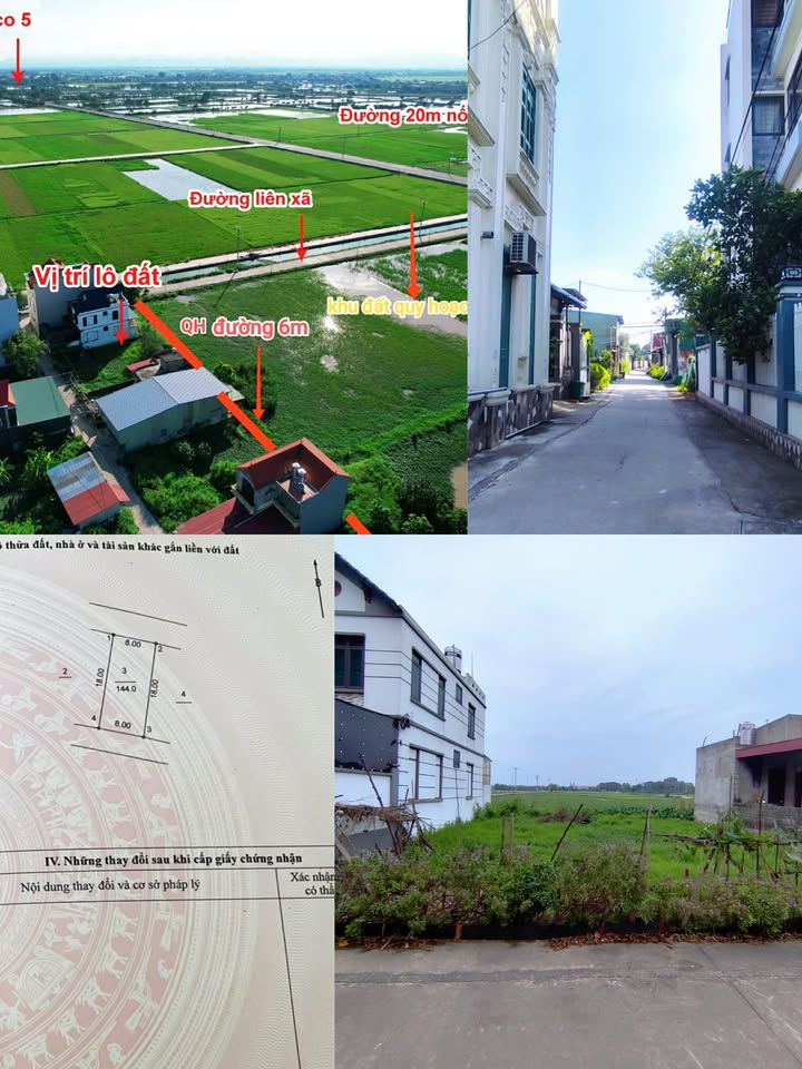 Đất Tri Trung, Phú Xuyên, Hà Nội 144m² - Vị trí đẹp, giá chỉ 3x triệu!