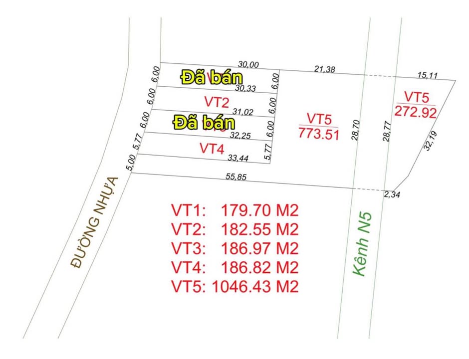 Đất nền Long Tân 180m² giá 575 triệu - Cơ hội đầu tư hấp dẫn!