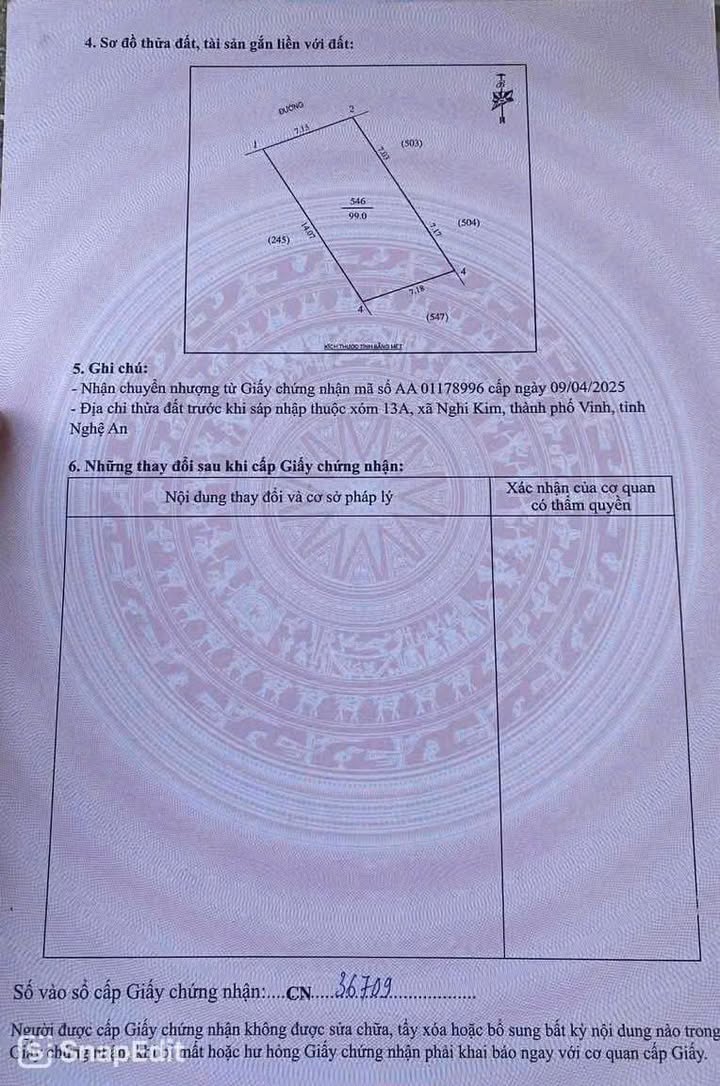 Đất Nghi Kim - 99m² giá 2 tỷ - Cơ hội đầu tư tuyệt vời!