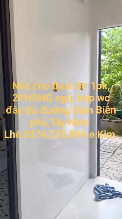 Nhà cho thuê hẻm 14 Điện Biên Phủ, 2 phòng ngủ chỉ 5 triệu/tháng - Tiện nghi đầy đủ!