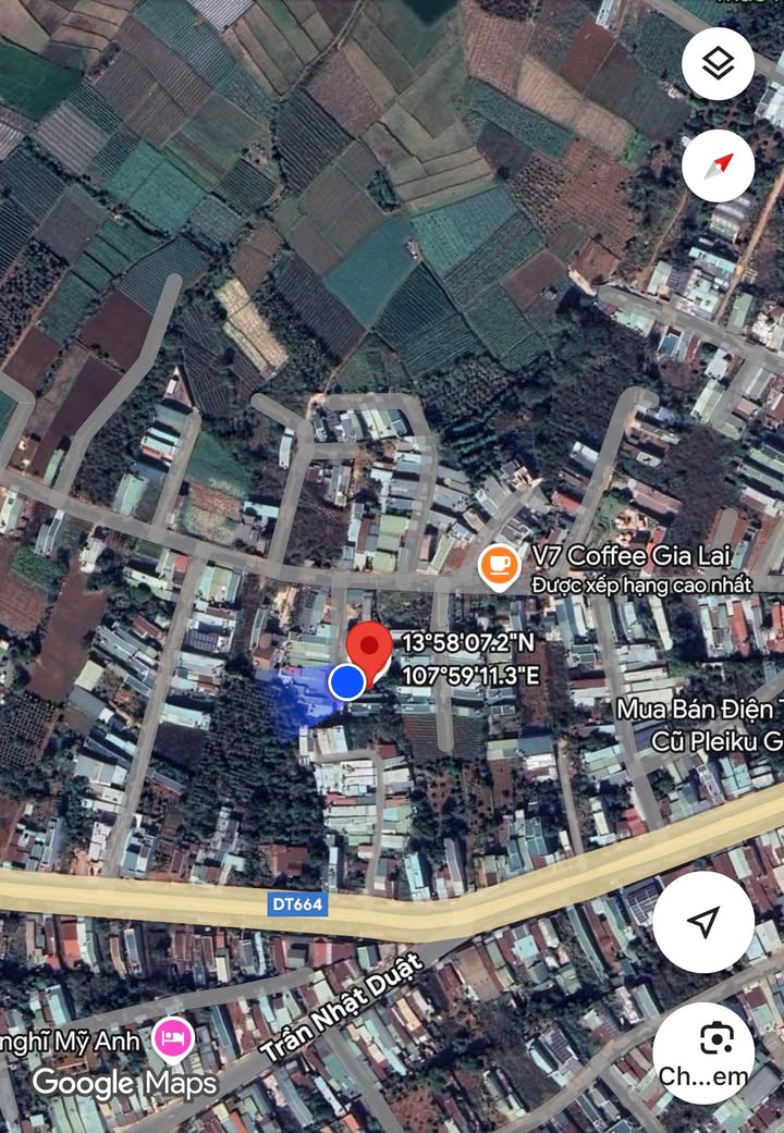 Đất hẻm 03/87 Nguyễn Thiếp, Pleiku 220m² giá 2.2 tỷ - Đất thổ cư chính chủ, sổ hồng đầy đủ!