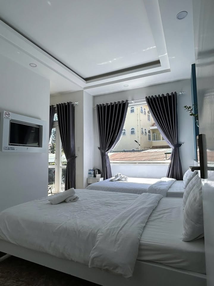 Khách sạn cho thuê 17PN Trần Phú Đà Lạt - Đầy đủ tiện nghi, giá chỉ 50 triệu/tháng!