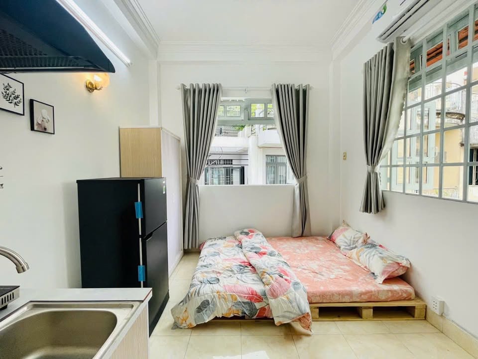 Studio mini quận 10 30m² giá 4.7 triệu - Thiết kế xinh xắn, thoáng mát!