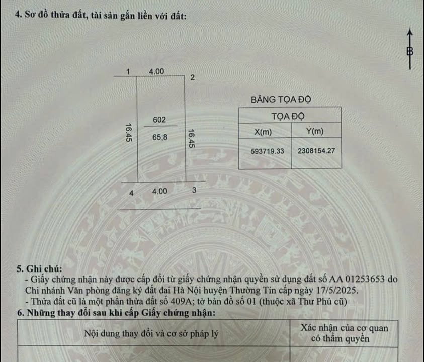 Đất mặt tiền đường Vĩnh Lộc, Thư Phú, 65m² giá 3 tỷ - Đầu tư sinh lời ngay!