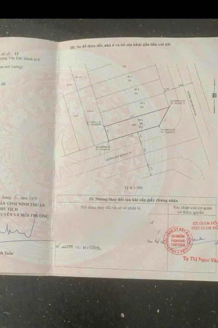 Đất nền góc đường Phan Bội Châu, Ninh Thuận 207m² giá 6.25 tỷ - Sổ đỏ chính chủ!