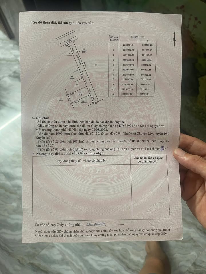 Đất đẹp Chuyên Mỹ, Phú Xuyên 61.8m² giá 1.5 tỷ - Đầu tư sinh lời ngay!