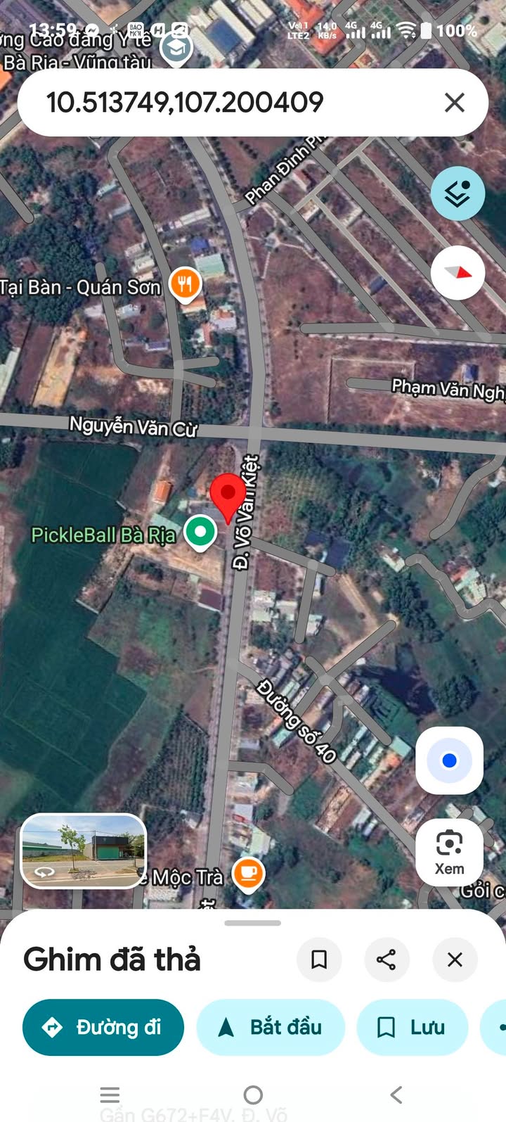 Đất Mặt Tiền Kinh Doanh Đường Võ Văn Kiệt, Phường Tam Long - 104m² Giá 4.49 Tỷ