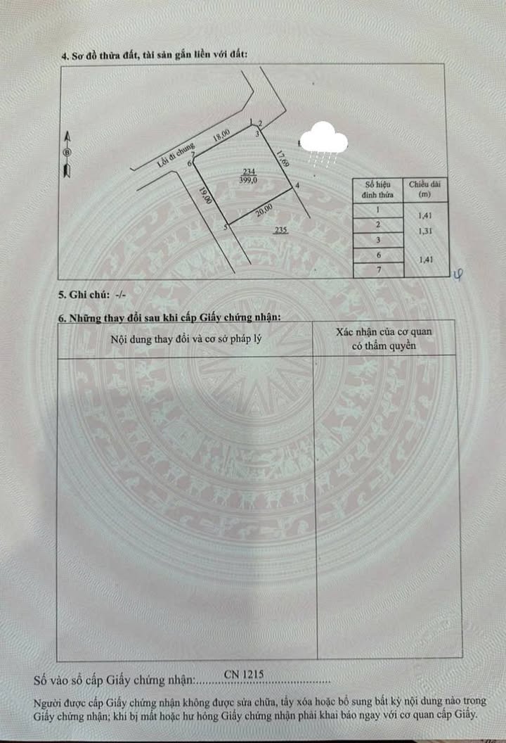 Đất thổ cư 200m² tại TDP 11, Nông Tiến - Đầu tư sinh lời cao!